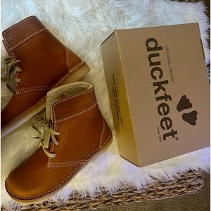 Danish duckfeet shoes. Never worn.